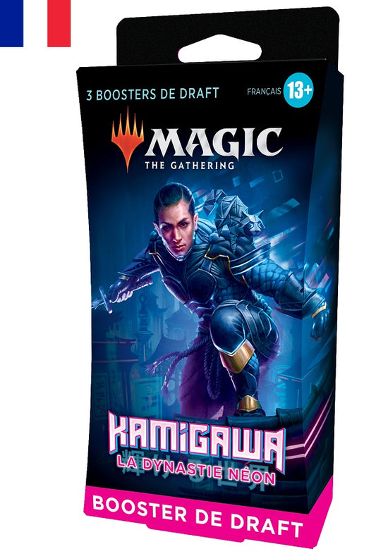 Sammelkarten - Draft 3 Boosters pack - Magic The Gathering - Kamigawa: Neon-Dynastie