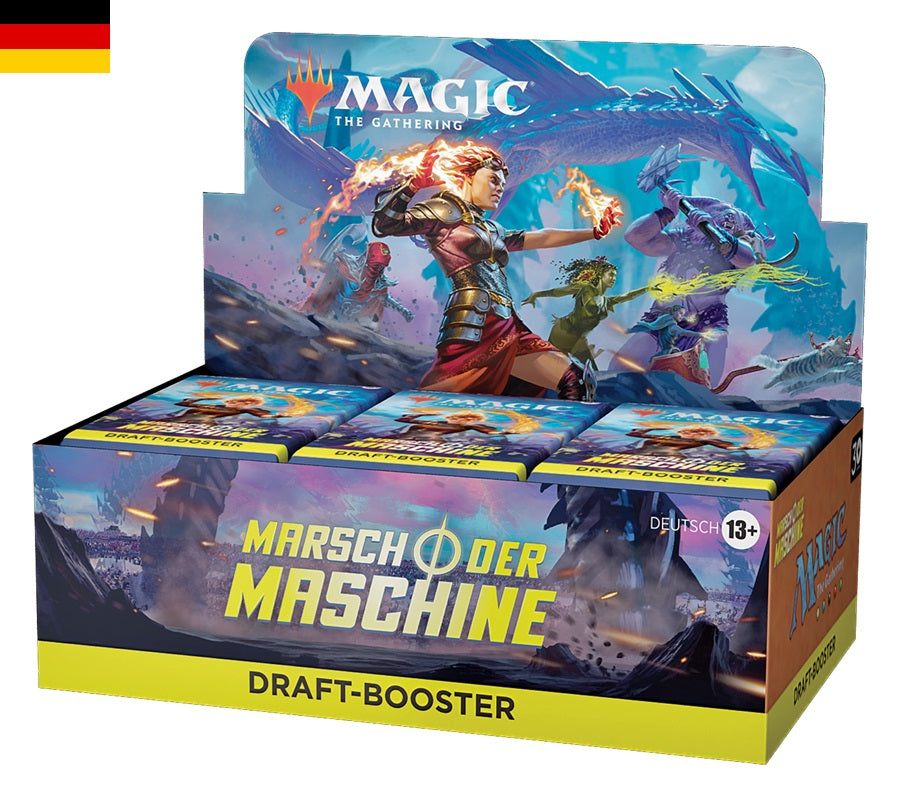 Sammelkarten - Draft-Booster - Magic The Gathering - Marsch der Maschine