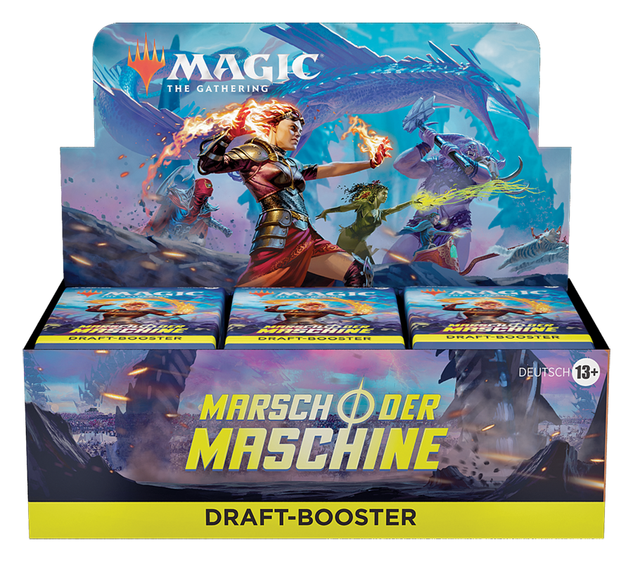Sammelkarten - Draft-Booster - Magic The Gathering - Marsch der Maschine