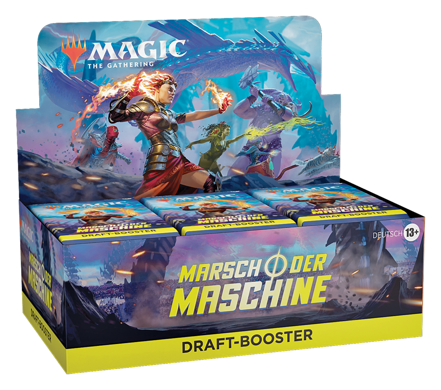 Sammelkarten - Draft-Booster - Magic The Gathering - Marsch der Maschine