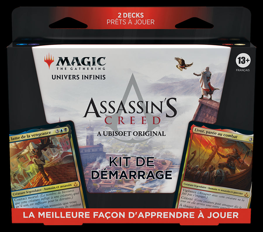 Sammelkarten - Einsteiger-Paket - Universes Beyond - Magic The Gathering - Assassin's Creed - Starter Kit