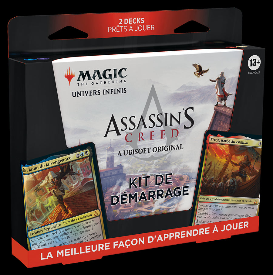 Sammelkarten - Einsteiger-Paket - Universes Beyond - Magic The Gathering - Assassin's Creed - Starter Kit