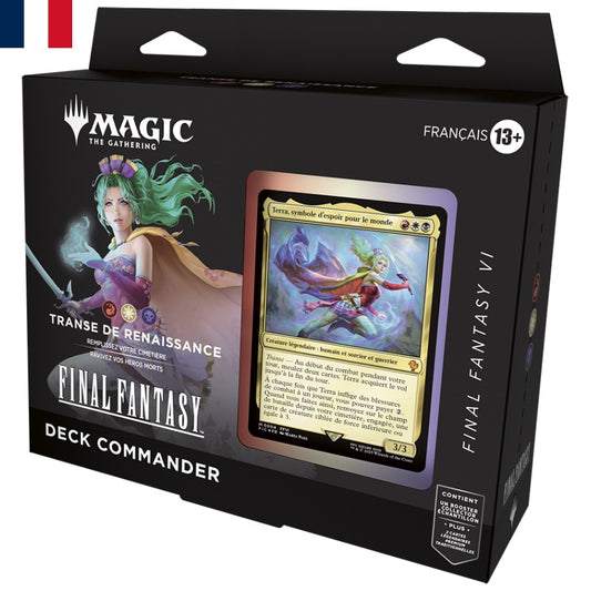 Sammelkarten - Commander Deck - Magic The Gathering - Commander Deck - Final Fantasy : Revival Trance