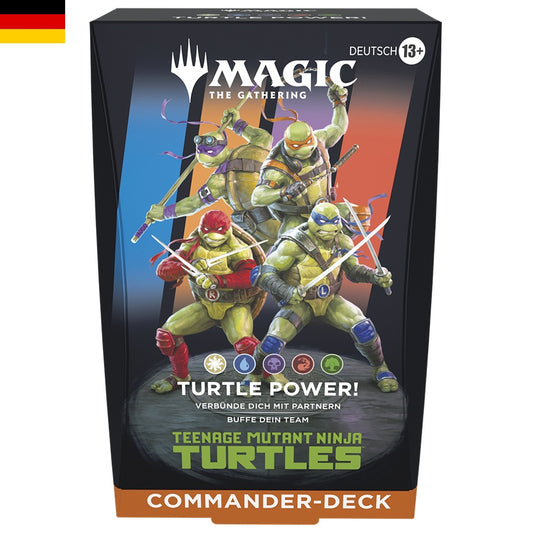 Sammelkarten - Commander Deck - Magic The Gathering - Commander Deck - Teenage Mutant Ninja Turtles