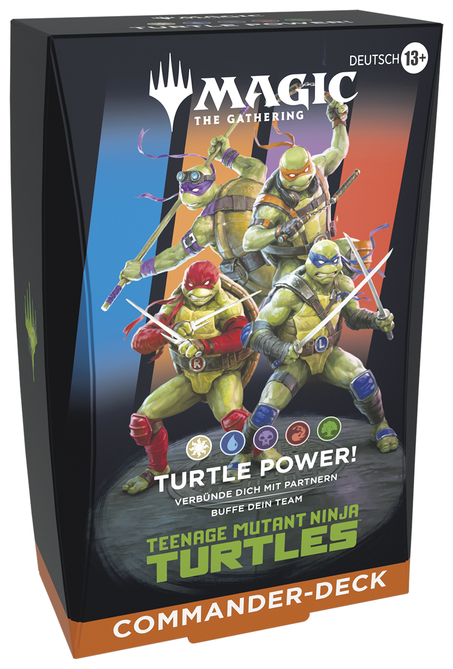 Sammelkarten - Commander Deck - Magic The Gathering - Commander Deck - Teenage Mutant Ninja Turtles