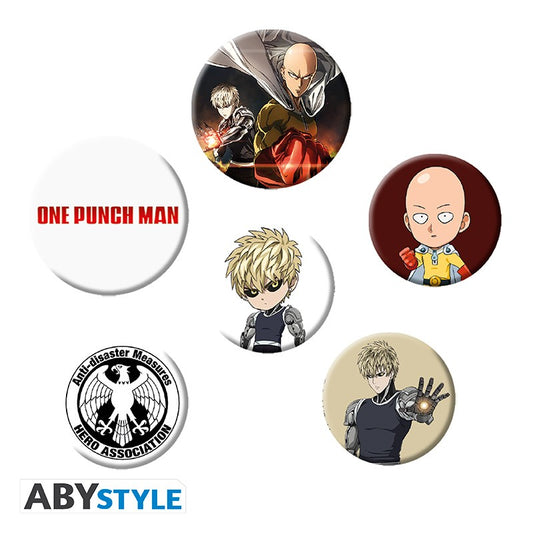 Abzeichen - One Punch Man - Saitama & Genos