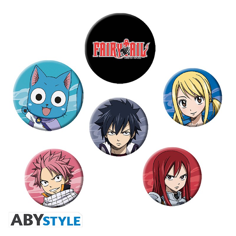 Abzeichen - Fairy Tail - Charaktere