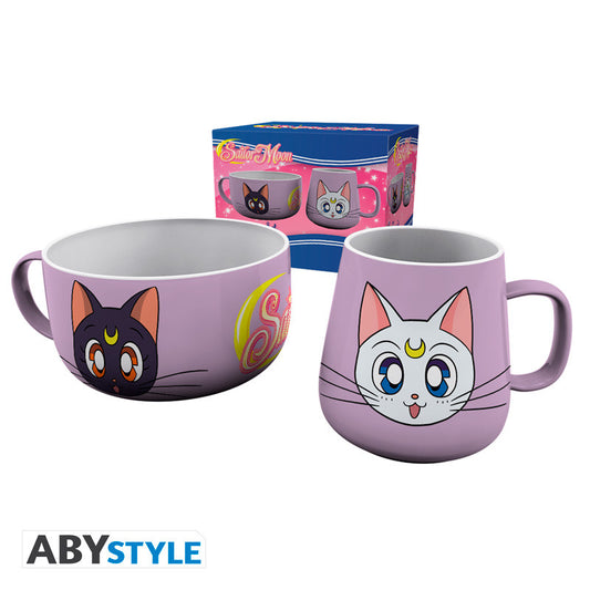 Set - Tasse(n) - Sailor Moon - Luna & Artemis
