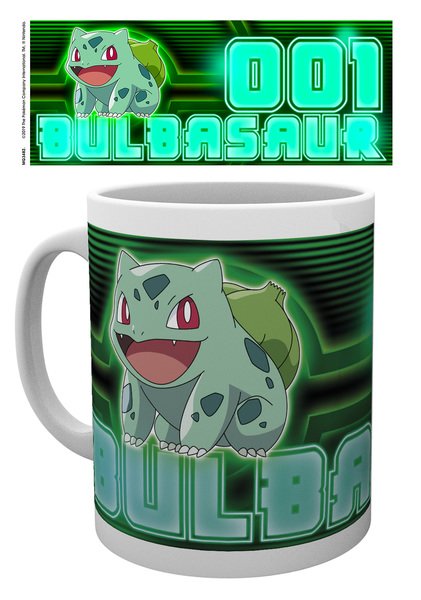Becher - Tasse(n) - Pokemon - Bulbasaur Neon