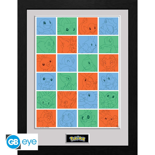 Rahmen - Pokemon - First Partner Grid