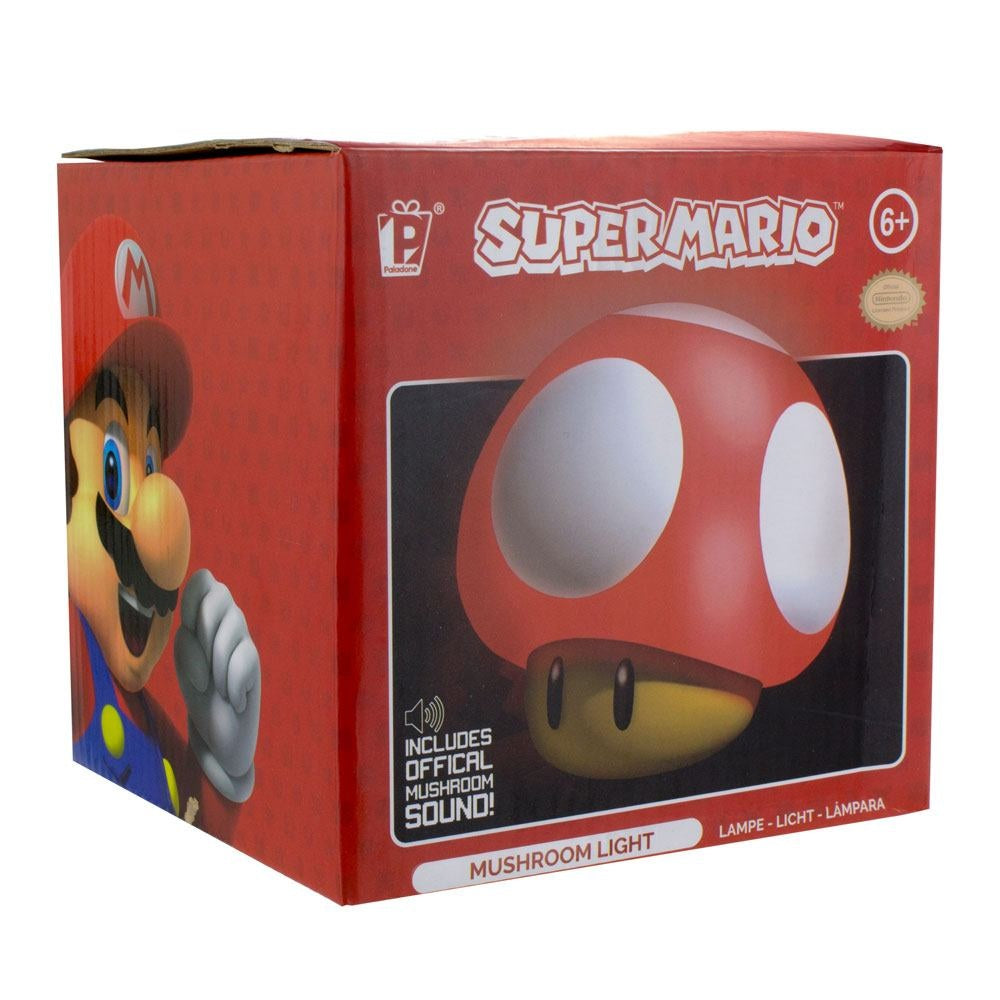 Nachtlicht - Nintendo - Roter Pilz