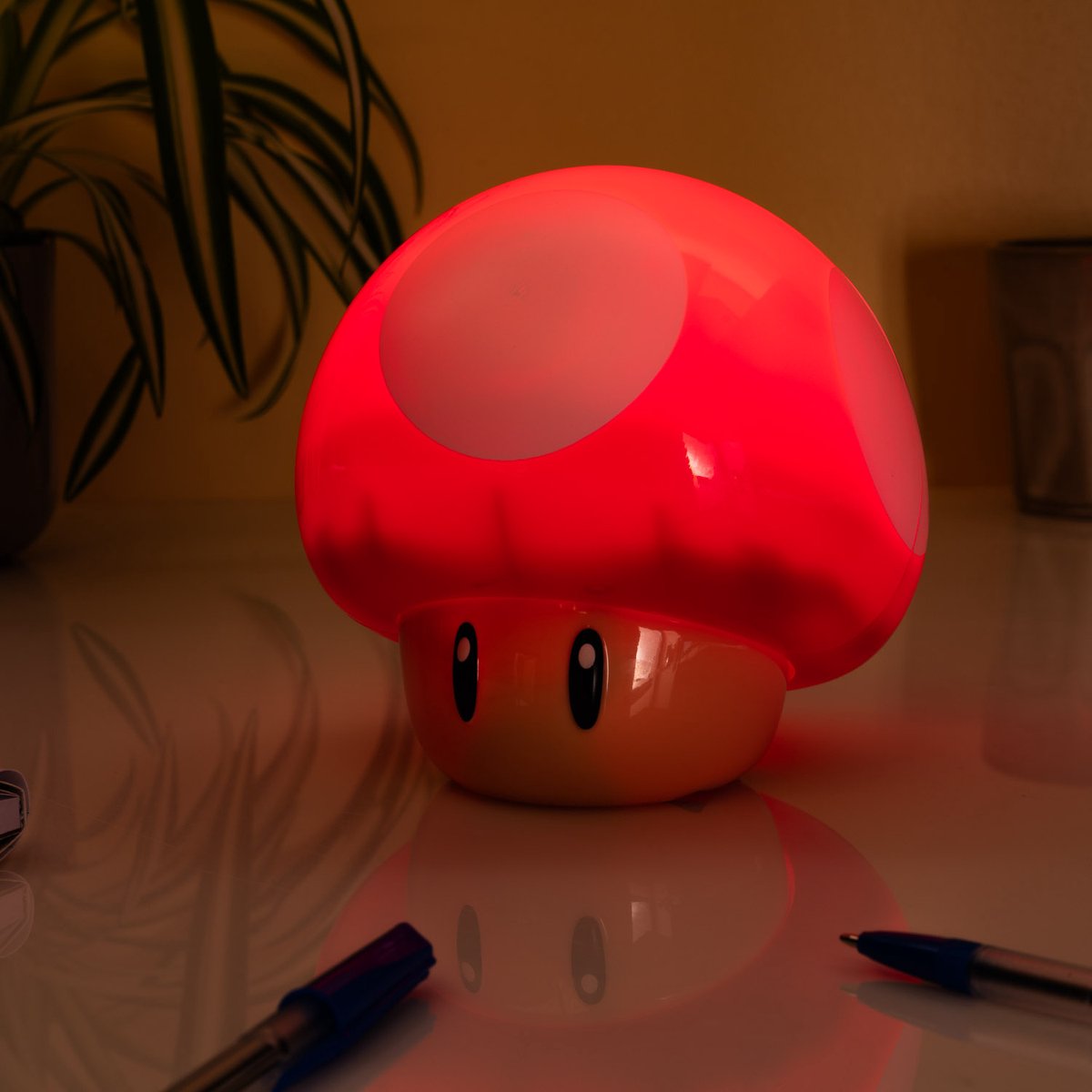 Nachtlicht - Nintendo - Roter Pilz