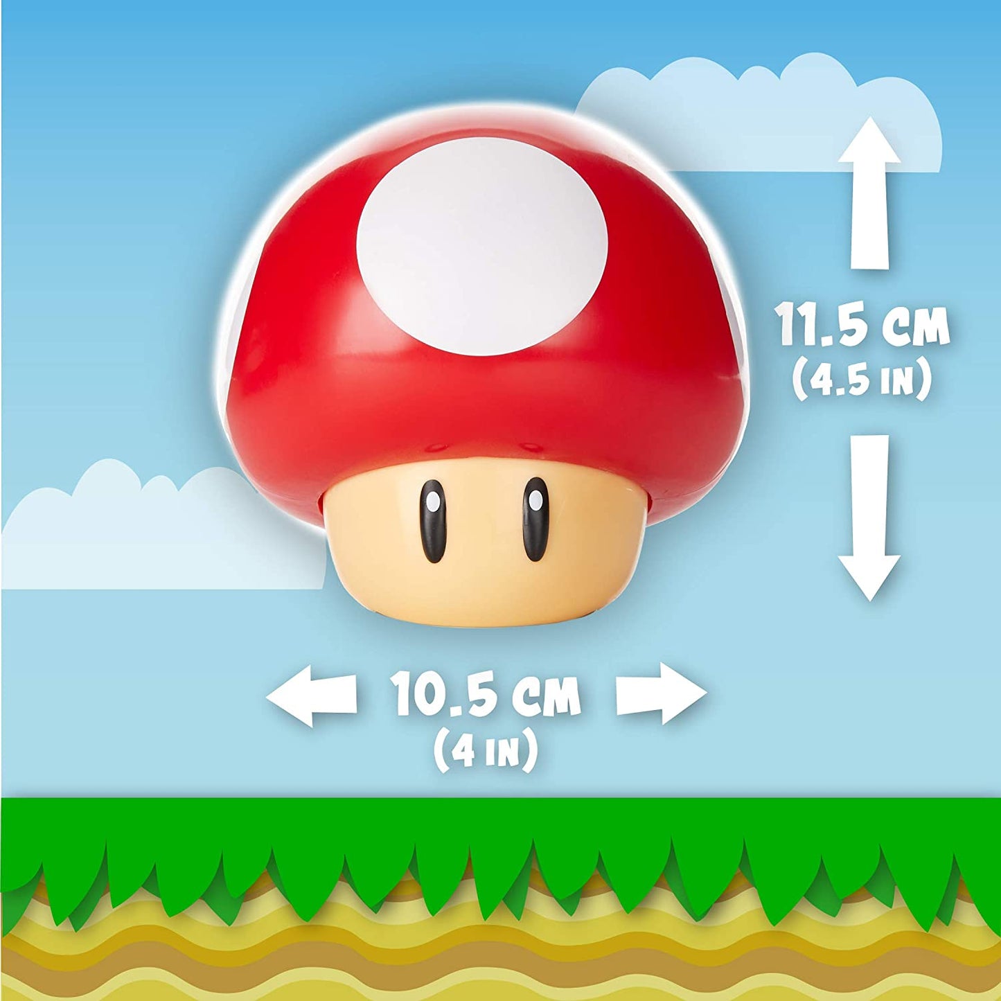 Nachtlicht - Nintendo - Roter Pilz