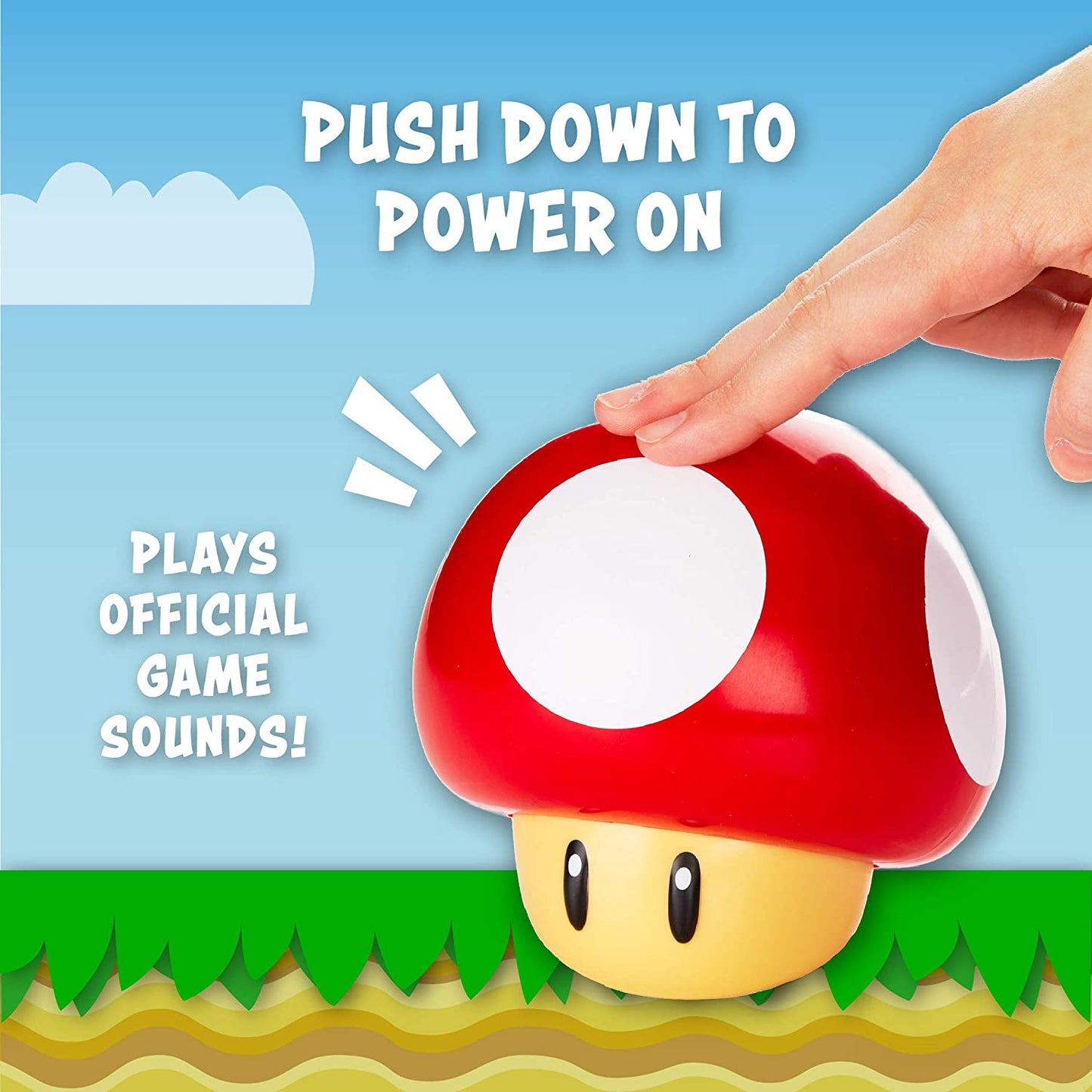 Nachtlicht - Nintendo - Roter Pilz