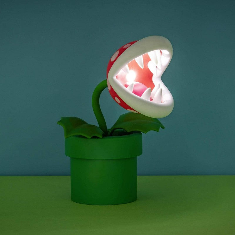 Lampe - Super Mario - Piranha-Pflanze
