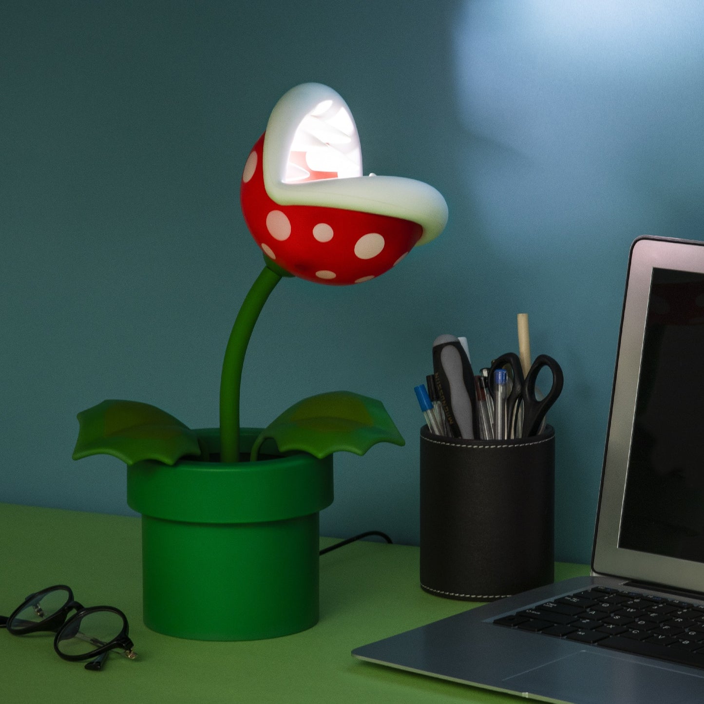 Lampe - Super Mario - Piranha-Pflanze