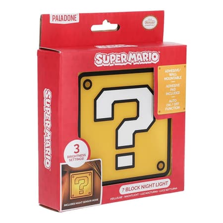 Lampe - Super Mario - Block Frage