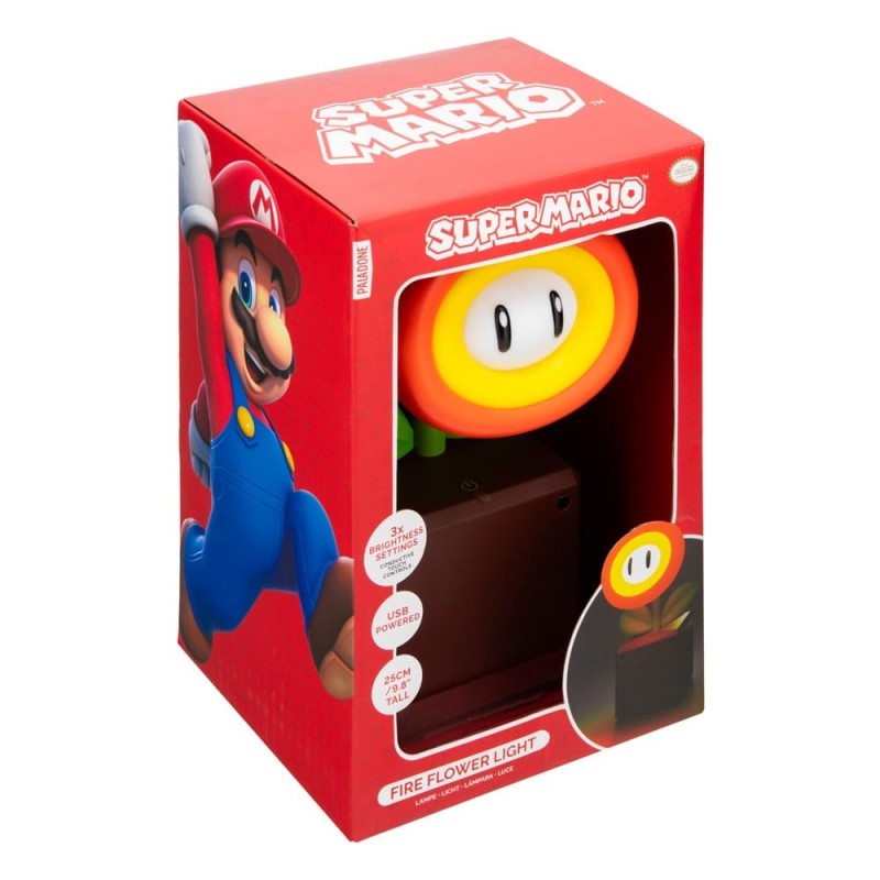 Lampe - Super Mario - Feuerblume