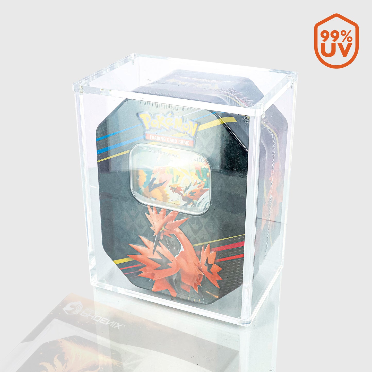 Schutzhülle - Pokemon - Acrylvitrine - Display 8 Mini Tin - UV99