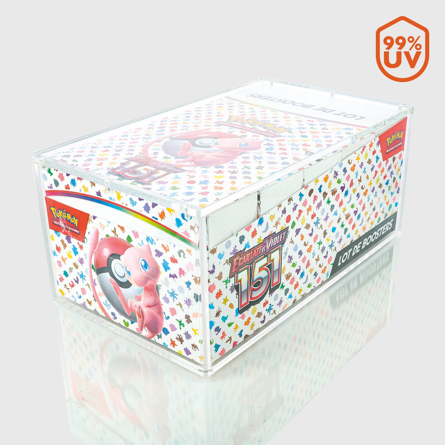 Schutzhülle - Pokemon - Acrylvitrine - Bundle Box - UV99