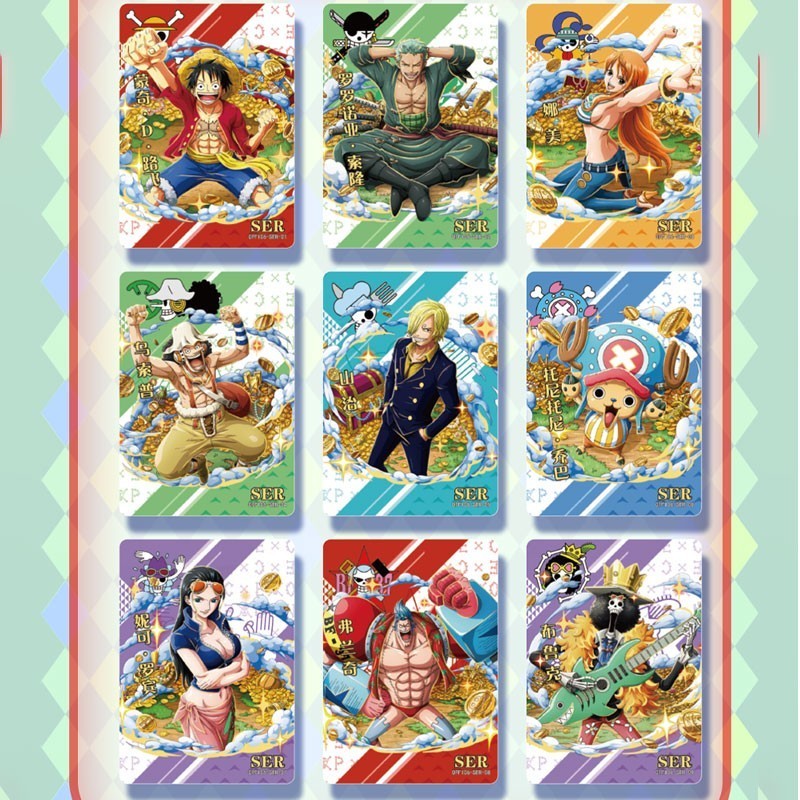 Sammelkarten - One Piece - SŽrie 6 - Tier 1