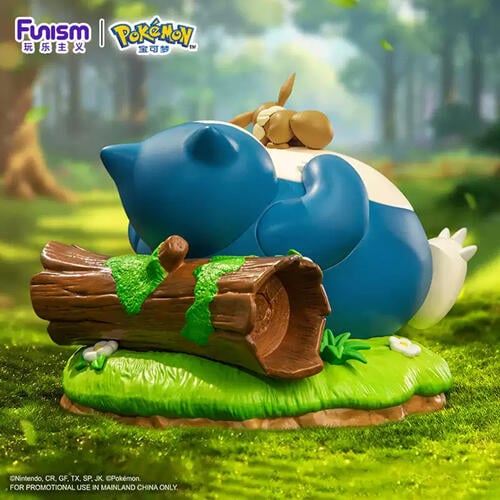 Statische Figur - Prime Figure - Pokemon - Relaxo & Evoli