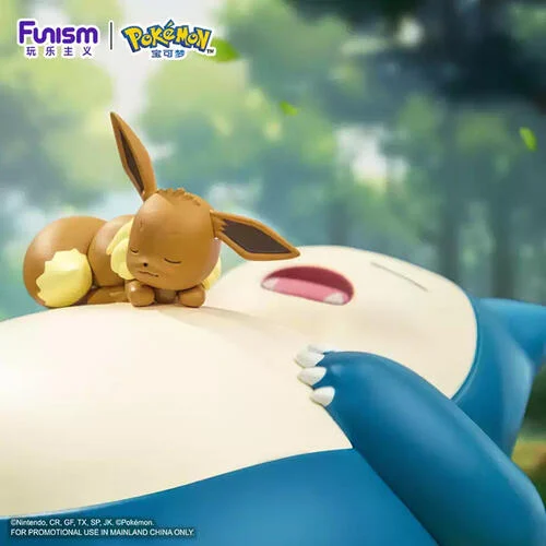 Statische Figur - Prime Figure - Pokemon - Relaxo & Evoli