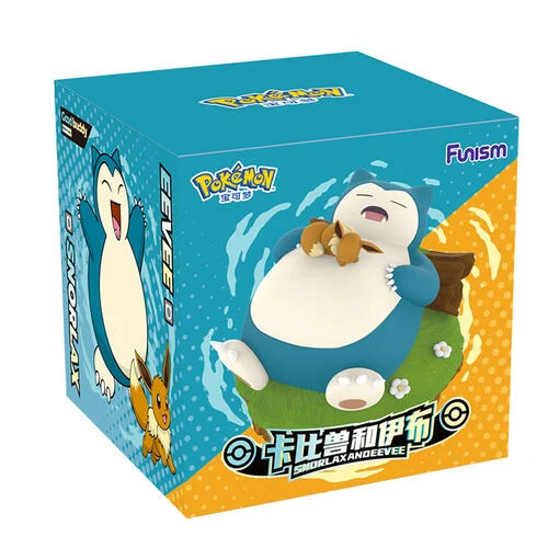 Statische Figur - Prime Figure - Pokemon - Relaxo & Evoli