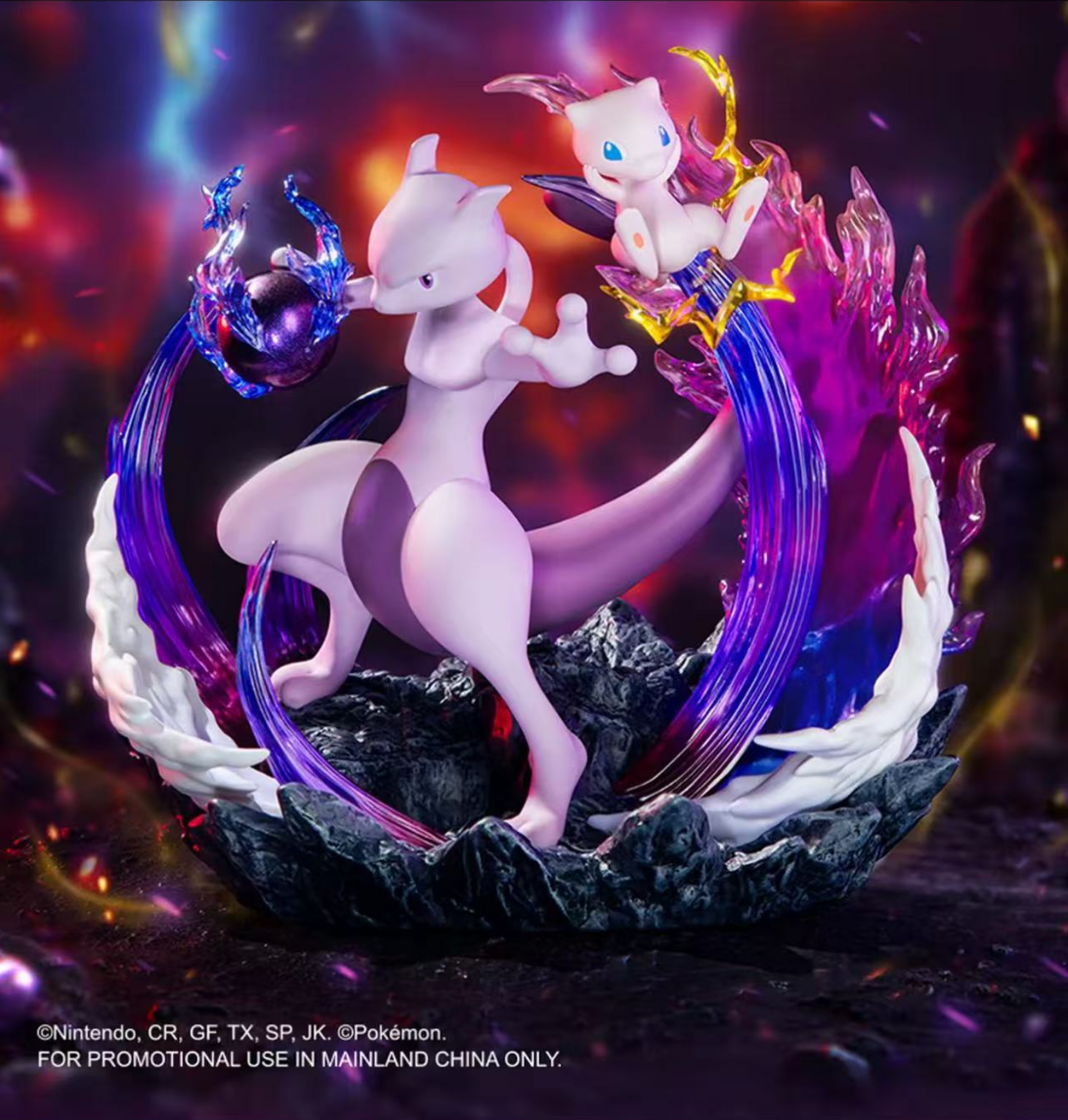 Statische Figur - Prime Figure - Pokemon - Mewtu & Mew - Mew