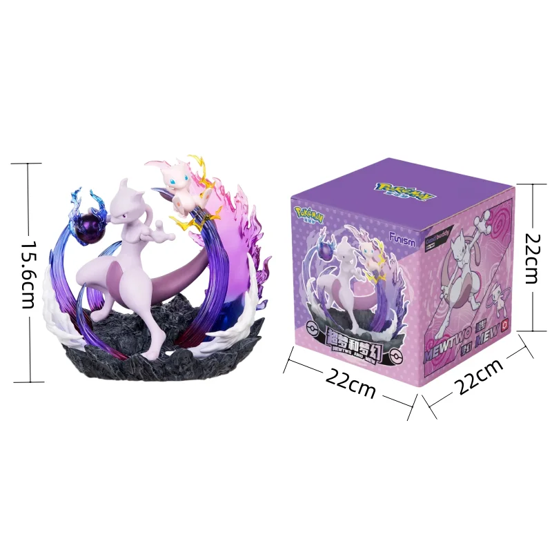 Statische Figur - Prime Figure - Pokemon - Mewtu & Mew - Mew