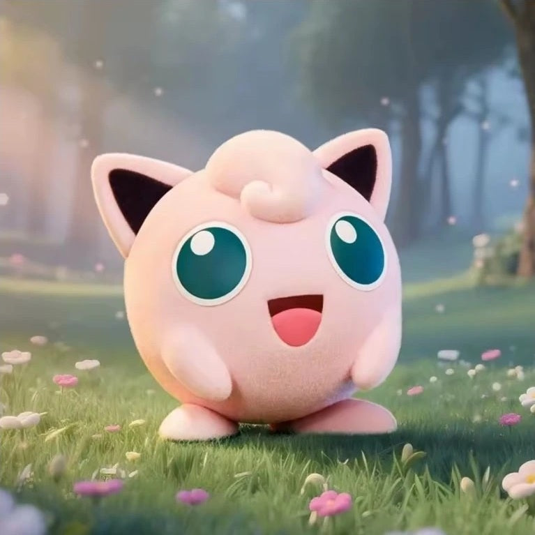 Statische Figur - Q-version - Pokemon - Pummeluff