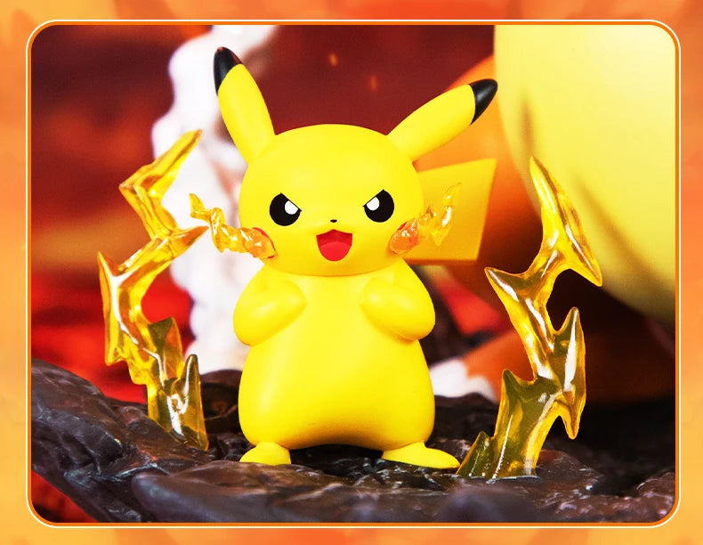 Statische Figur - Prime Figure - Pokemon - Pikachu & Glurak