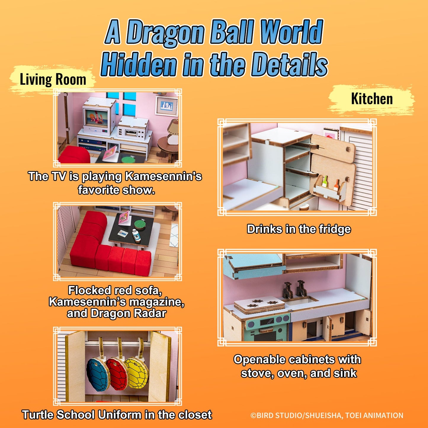 Bausatz - Dragon Ball - Kame House