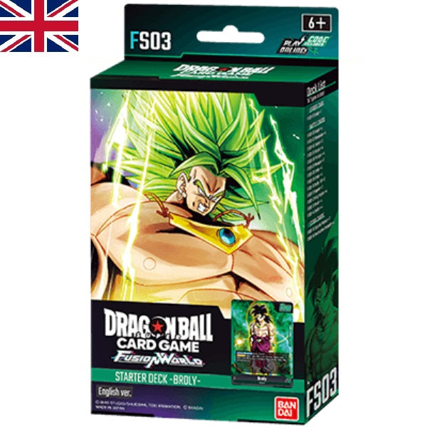 Sammelkarten - Starter Deck - Dragon Ball - - Starter Deck - "Fusion World" - FS03 - Broly