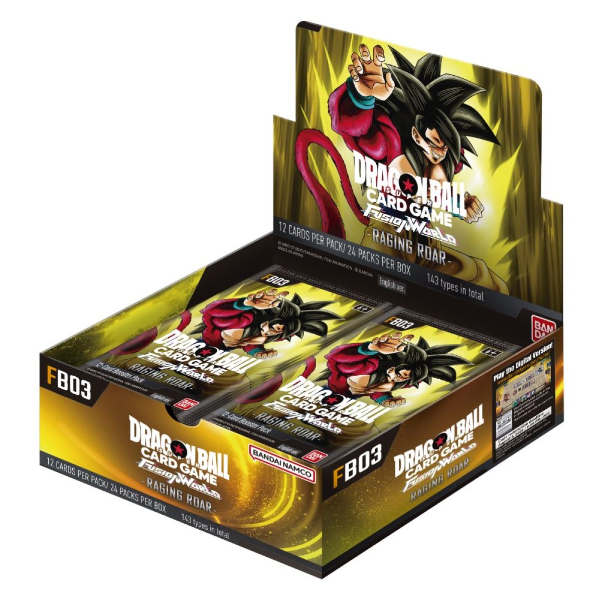 Sammelkarten - Booster - Dragon Ball - "Fusion World" FB03 - Booster Box