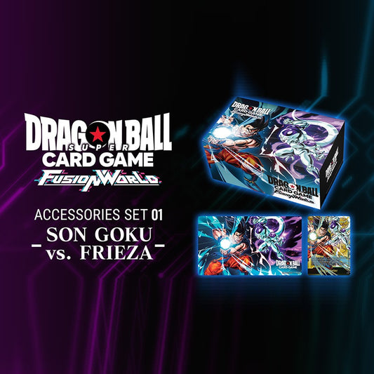 Sammelkarten - Kartenetui - Dragon Ball - Accessories Set 01 - Son Goku vs. Frieza