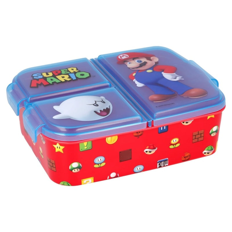 Lunch-Box - Mehrere Fächer - Super Mario - Bento Box