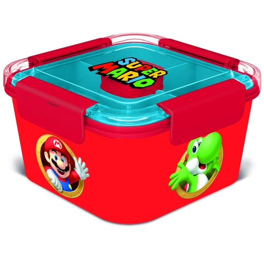 Lunch-Box - Mehrere Fächer - Super Mario - Heroes