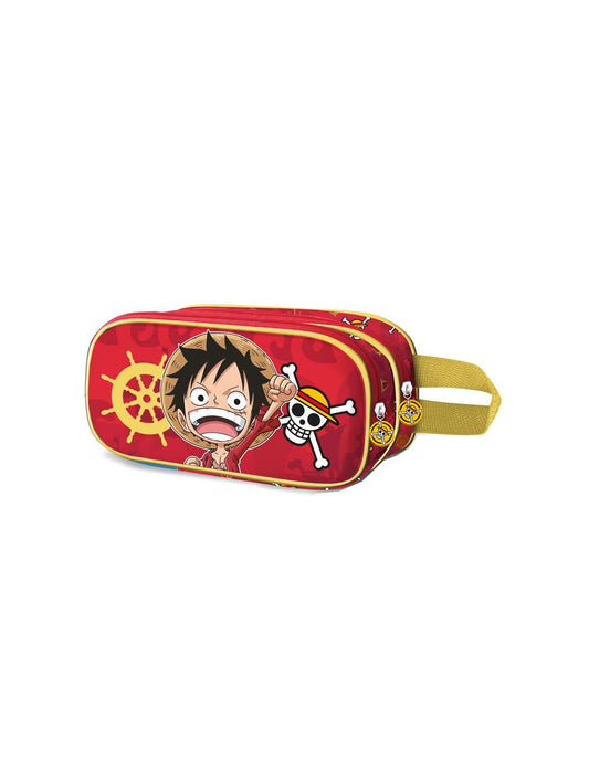 Schreiben - Federmäppchen - One Piece - Chibi Luffy