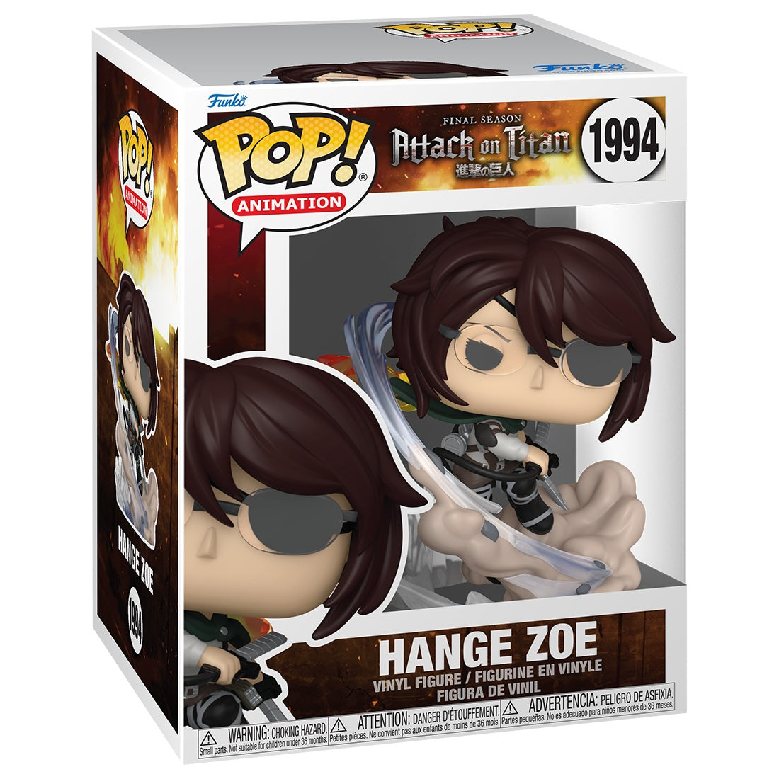 POP - POP Animation - Attack on Titan - 1994 - Hange Zoe