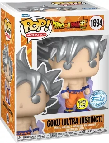 POP - POP Animation - Dragon Ball - 1694 - Ultra Instinct - Special Edition Glow - Son Goku