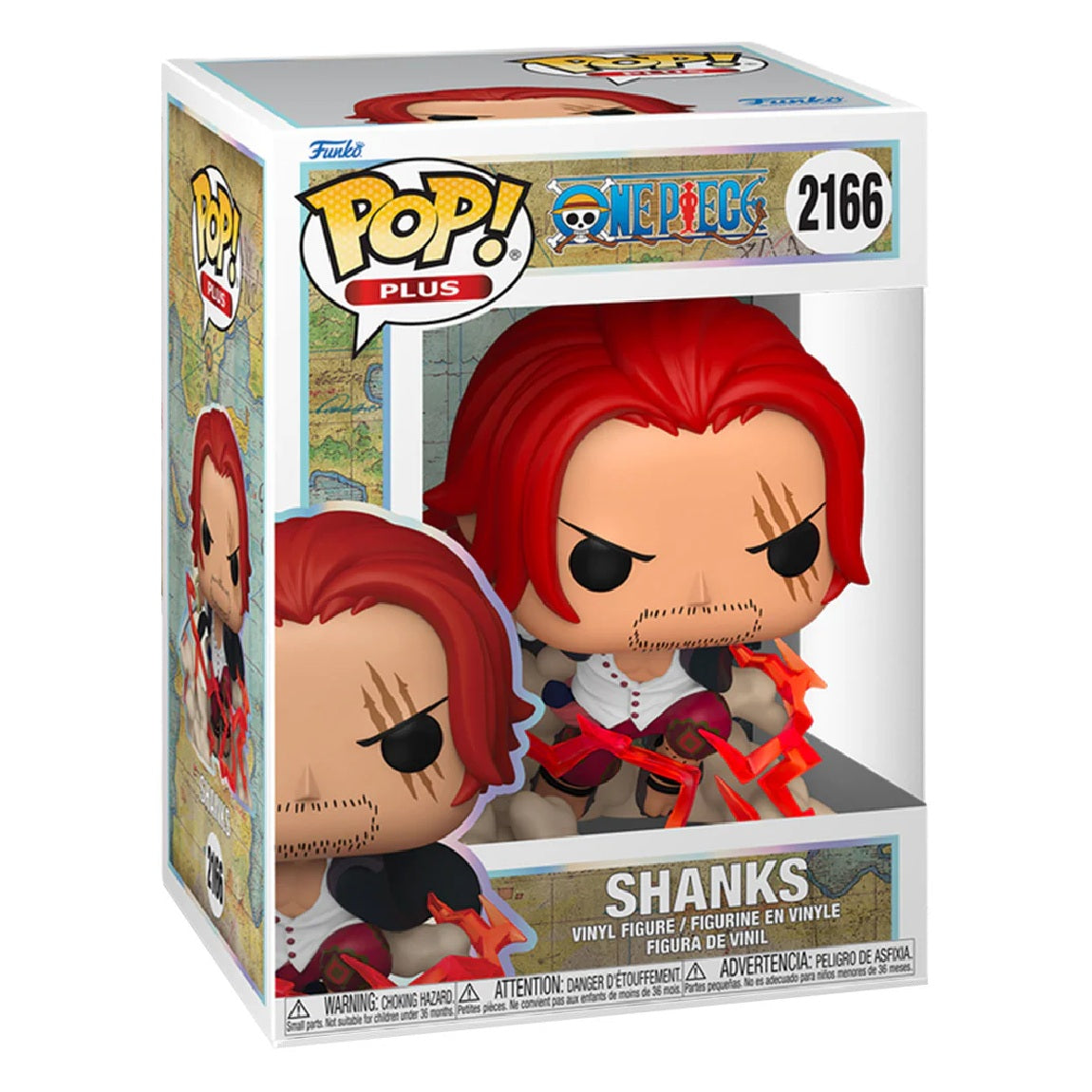POP - POP Plus - One Piece - 2166 - Der Rote Shanks