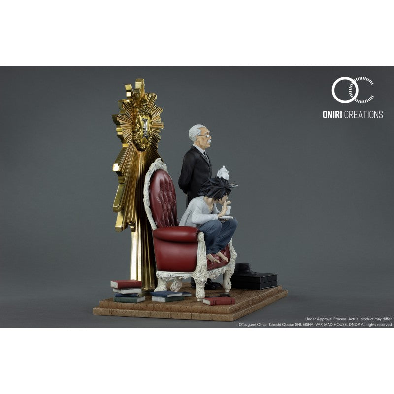 Statue - Death Note - L & Watari