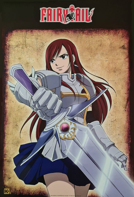 Poster - Flat - Fairy Tail - Erza Scarlet