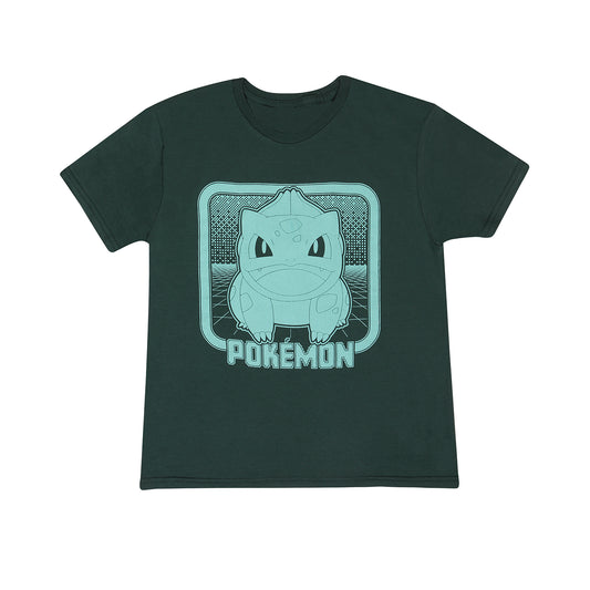 .T-shirt - Pokemon - Retro Arcade - Bisasam - 5-6 ans