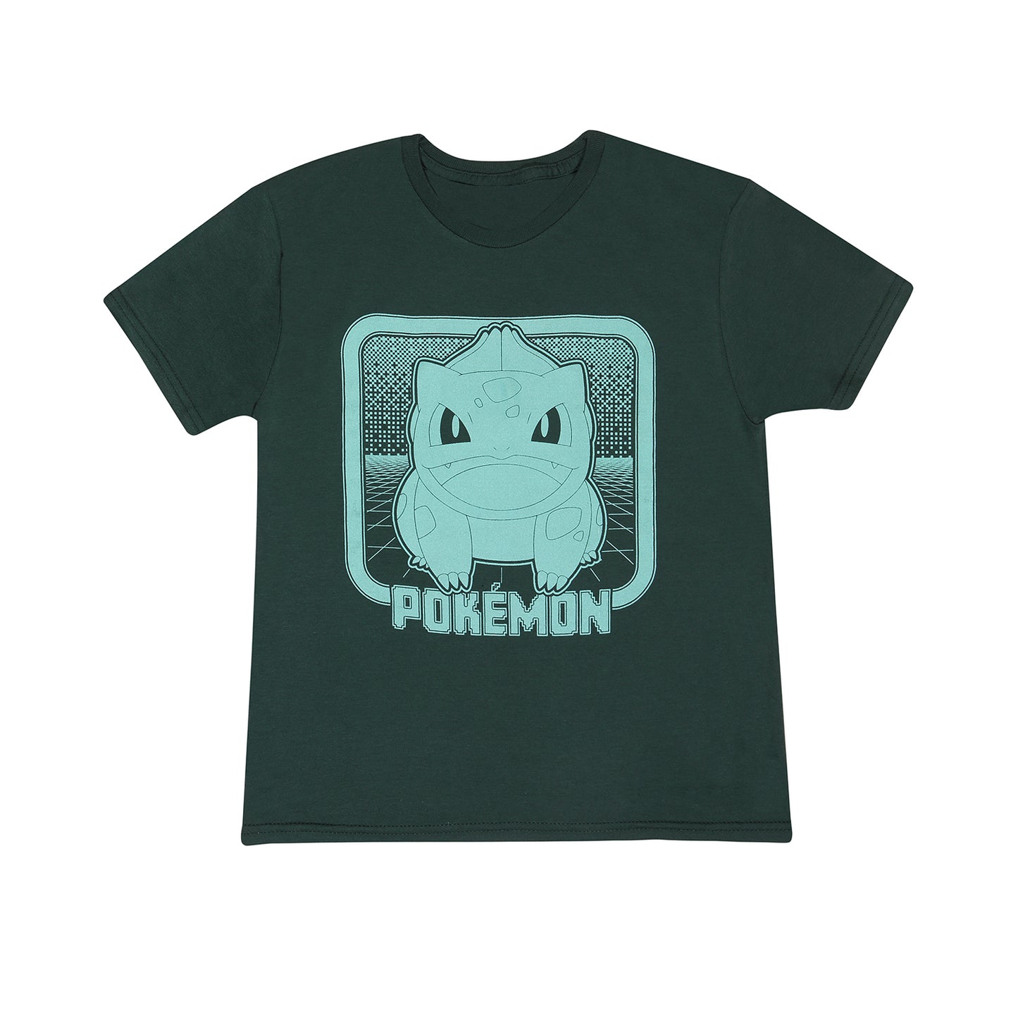 .T-shirt - Pokemon - Retro Arcade - Bisasam - 7-8 ans