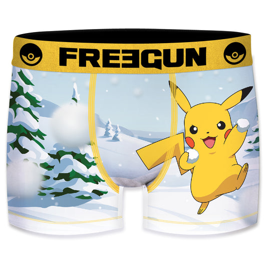 Boxer - Pokemon - Pikachu Schnee - 10 - 12 ans