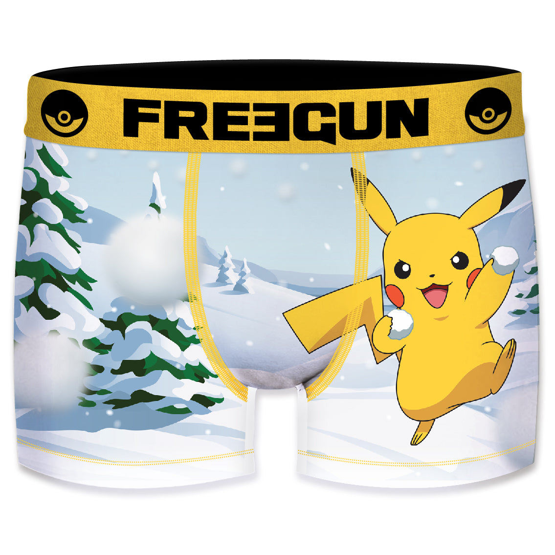 Boxer - Pokemon - Pikachu Schnee - 14 - 16 ans