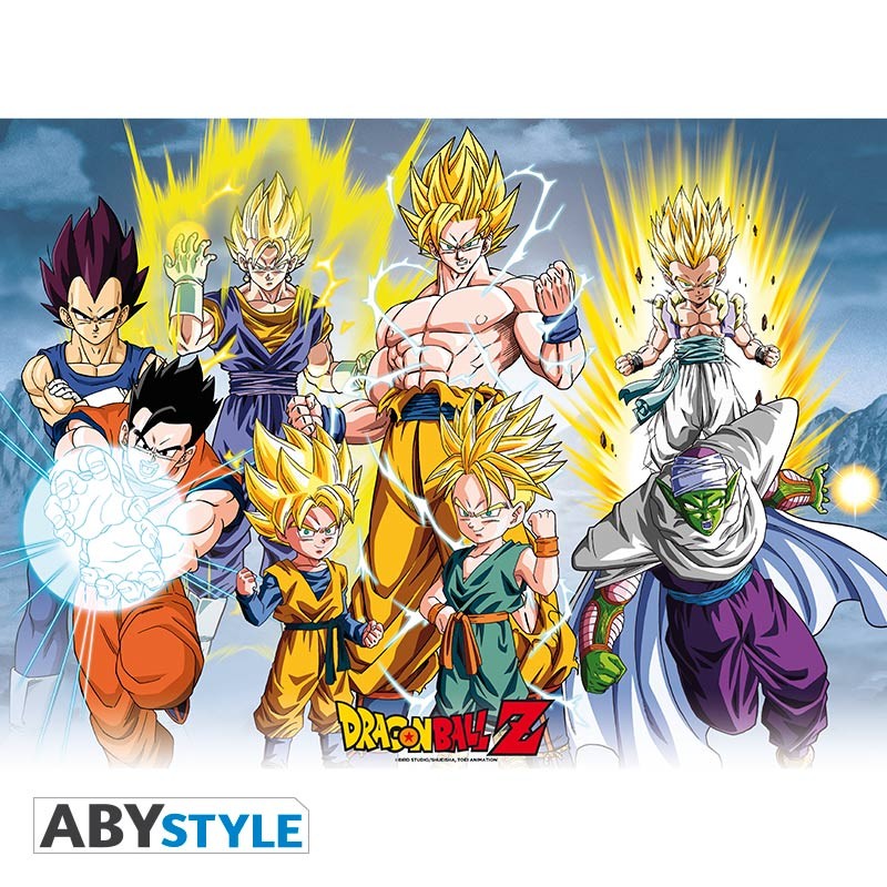 Poster - Packung mit 2 - Dragon Ball - Gruppe