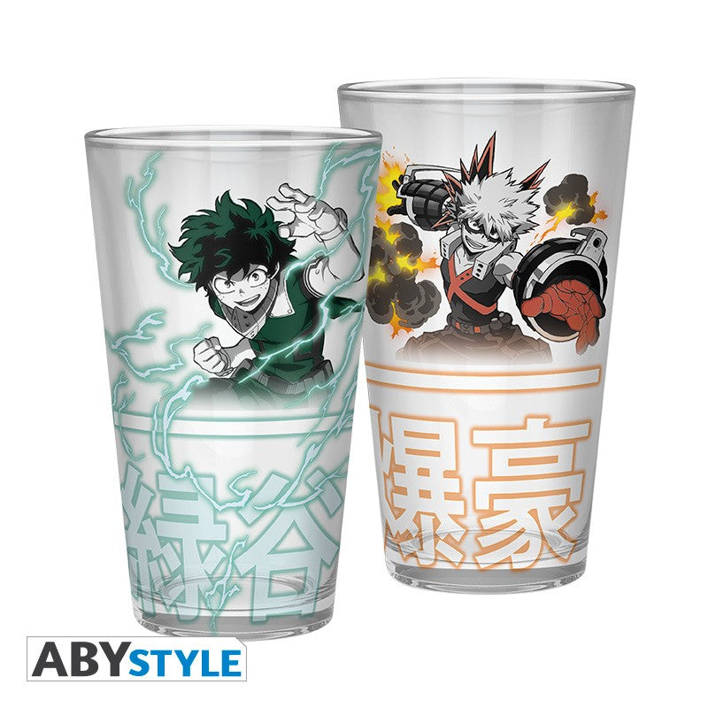 Glas - XXL - My Hero Academia - Izuku & Bakugo